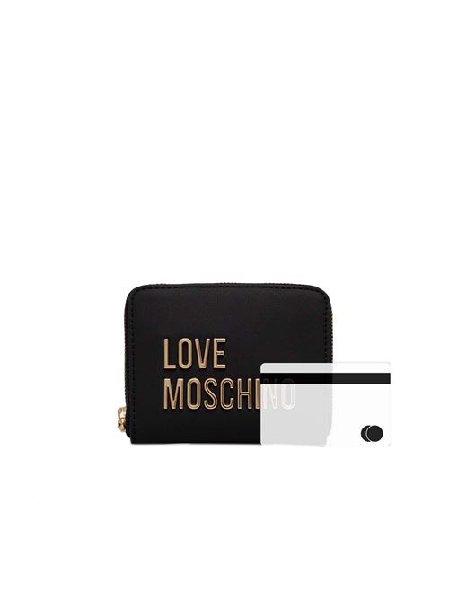 Portafogli, donna, logato. MOSCHINO LOVE | JC5613PP1L KD0000